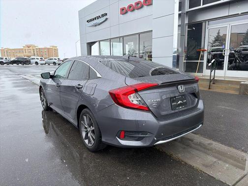 Modern Steel Metallic 2020 Honda Civic EX