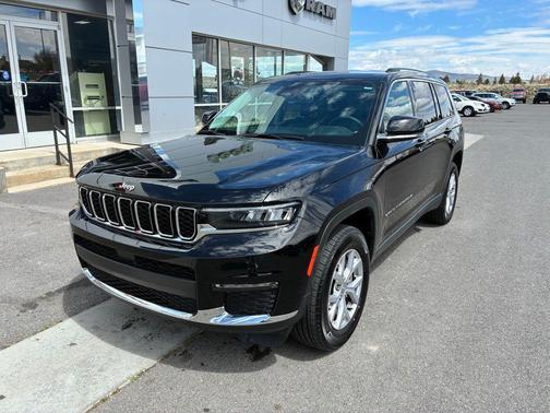 Diamond Black Crystal Pearlcoat 2021 Jeep Grand Cherokee L Limited