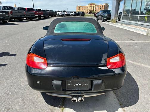 Black 2002 Porsche Boxster S