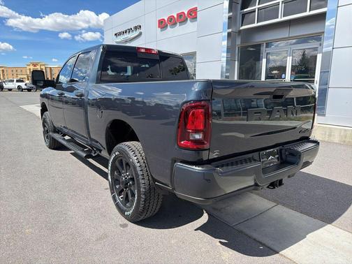 Forged Blue Metallic 2026 RAM 2500 Black Express Crew Cab 4x4 6'4' Box