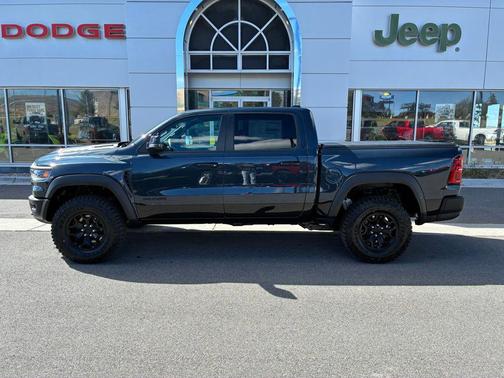 Forged Blue Metallic 2026 RAM 1500 RHO Crew Cab 4x4 5'7' Box