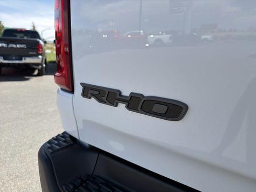 Bright White Clearcoat 2026 RAM 1500 RHO Crew Cab 4x4 5'7' Box