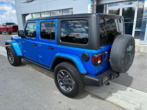Hydro Blue Pearlcoat 2021 Jeep Wrangler Unlimited Sport