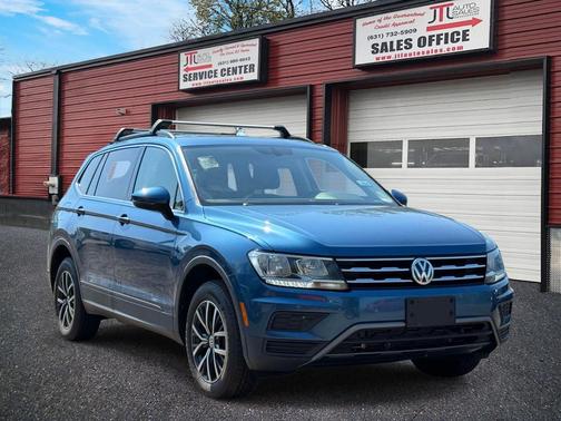 Stone Blue Metallic 2019 Volkswagen Tiguan 2.0T SEL