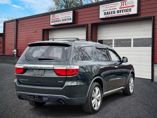 Natural Green Pearl 2011 Dodge Durango Crew