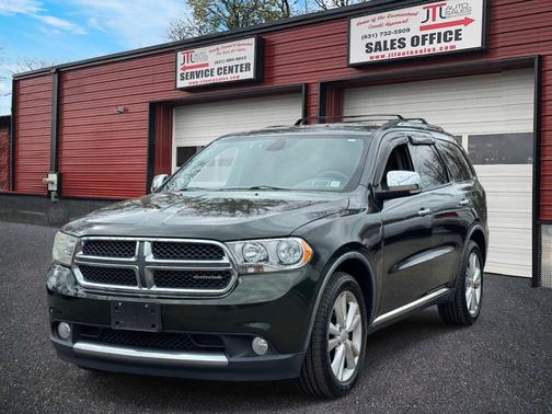 Natural Green Pearl 2011 Dodge Durango Crew