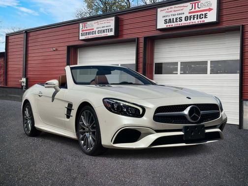 Polar White 2019 Mercedes-Benz SL 450 SL 450 Roadster