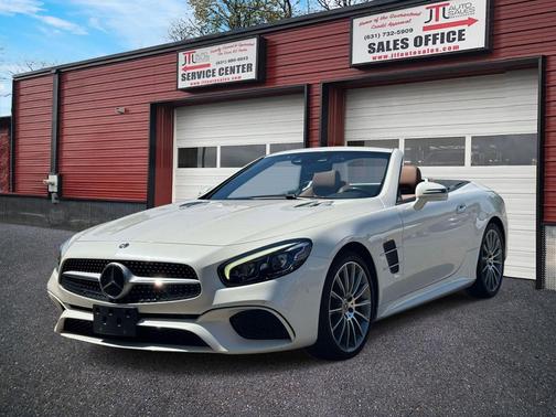 Polar White 2019 Mercedes-Benz SL 450 SL 450 Roadster