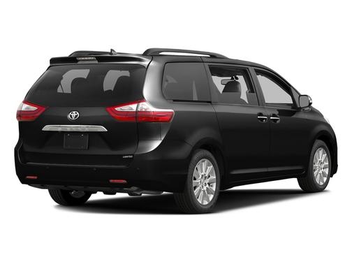 Midnight Black Metallic 2016 Toyota Sienna XLE