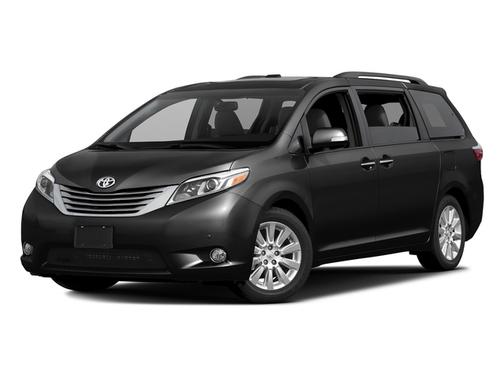 Midnight Black Metallic 2016 Toyota Sienna XLE