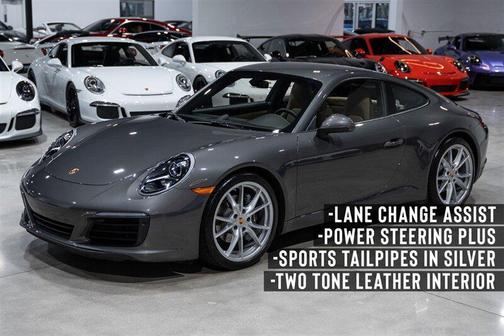 Agate Grey Metallic 2018 Porsche 911 Carrera