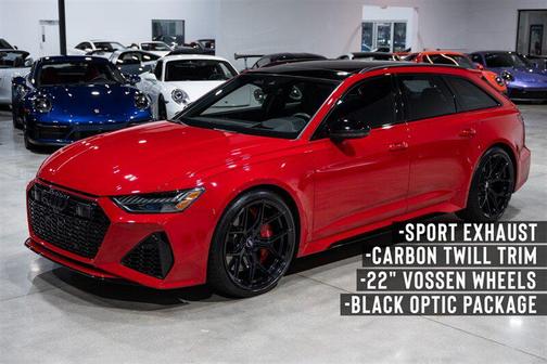 Tango Red Metallic 2021 Audi RS 6 Avant 4.0T