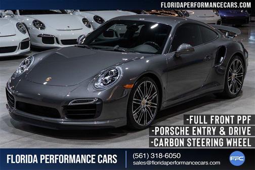 Black 2014 Porsche 911 Turbo S