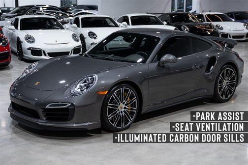 Black 2014 Porsche 911 Turbo S