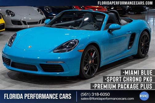 2018 Porsche 718 Boxster S