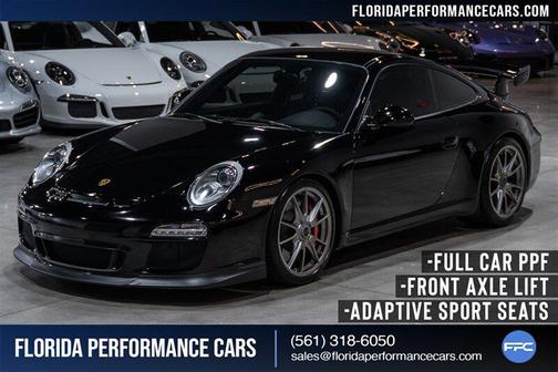 Black 2010 Porsche 911 GT3