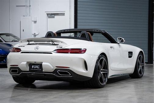 designo Diamond White Metallic 2018 Mercedes-Benz AMG GT C