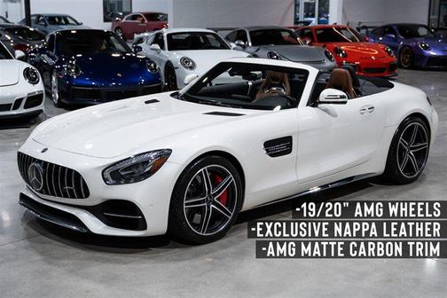 designo Diamond White Metallic 2018 Mercedes-Benz AMG GT C