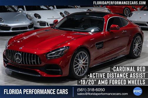 designo Cardinal Red Metallic 2020 Mercedes-Benz AMG GT C
