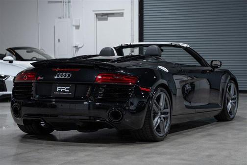 Phantom Black Pearl Effect 2014 Audi R8 4.2 Spyder quattro