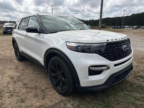 STAR WHITE MET TRI-COAT 2022 Ford Explorer ST