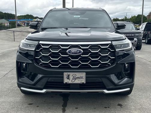 AGATE BLACK METALLIC 2026 Ford Explorer Platinum