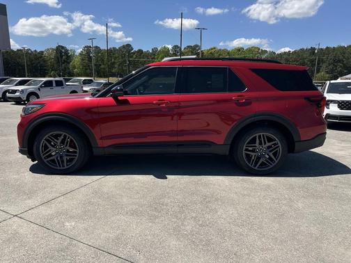 Rapid Red Metallic Tinted Clearcoat 2026 Ford Explorer ST