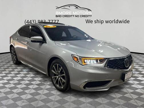 Lunar Silver Metallic 2018 Acura TLX Technology