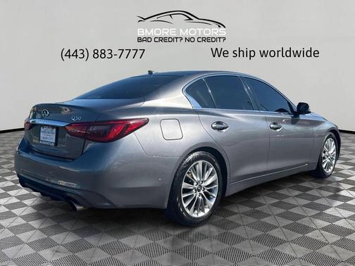 Graphite Shadow 2020 INFINITI Q50 3.0t LUXE