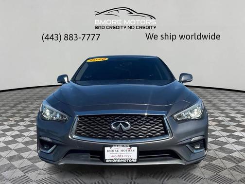 Graphite Shadow 2020 INFINITI Q50 3.0t LUXE