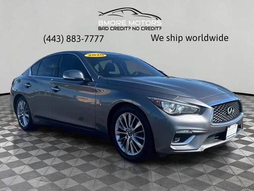 Graphite Shadow 2020 INFINITI Q50 3.0t LUXE