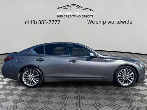 Graphite Shadow 2020 INFINITI Q50 3.0t LUXE