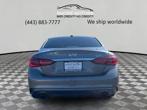 Graphite Shadow 2020 INFINITI Q50 3.0t LUXE