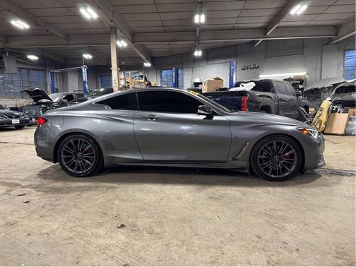 Graphite Shadow 2019 INFINITI Q60 3.0t Red Sport 400
