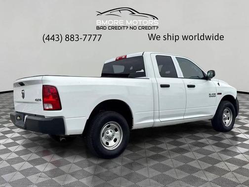 Bright White Clearcoat 2018 RAM 1500 Tradesman