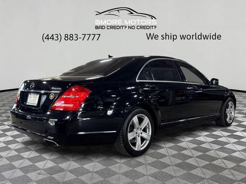 Black 2013 Mercedes-Benz S-Class 4MATIC