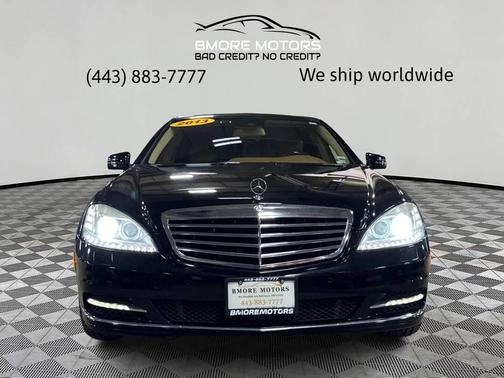 Black 2013 Mercedes-Benz S-Class 4MATIC