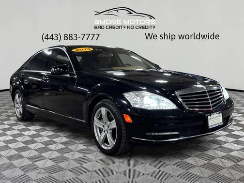 Black 2013 Mercedes-Benz S-Class 4MATIC