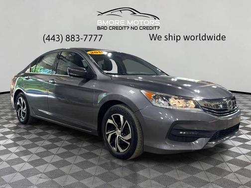 Modern Steel Metallic 2016 Honda Accord LX