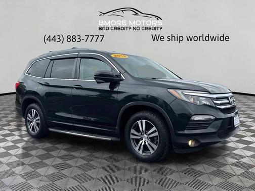 Black Forest Pearl 2018 Honda Pilot EX-L
