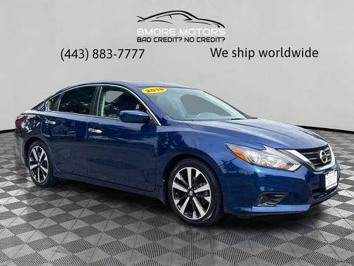 Deep Blue Pearl 2018 Nissan Altima 2.5 SR