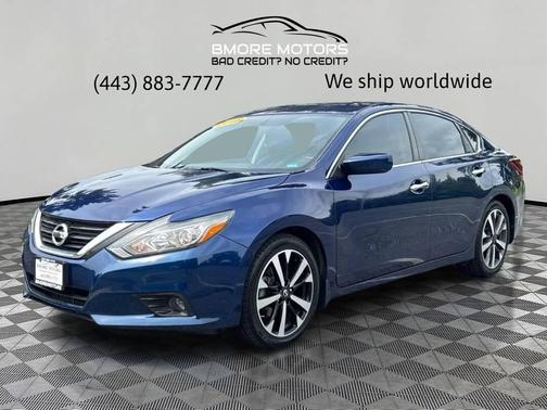 Deep Blue Pearl 2018 Nissan Altima 2.5 SR