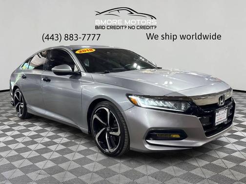 Lunar Silver Metallic 2018 Honda Accord Sport