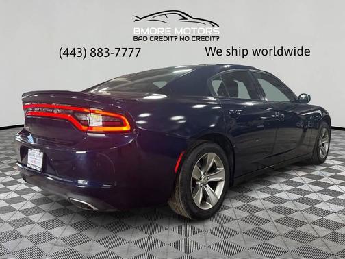Jazz Blue Pearl Coat 2015 Dodge Charger SE