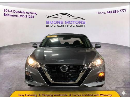 Gun Metallic 2020 Nissan Altima S FWD