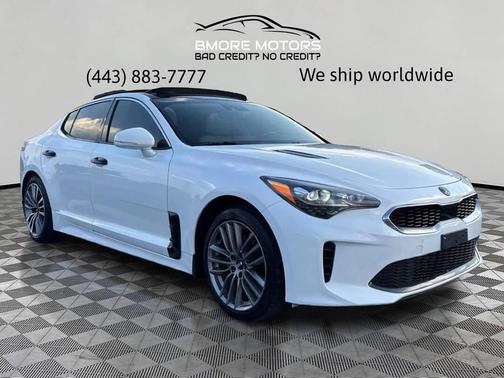 Snow White Pearl 2019 Kia Stinger Premium