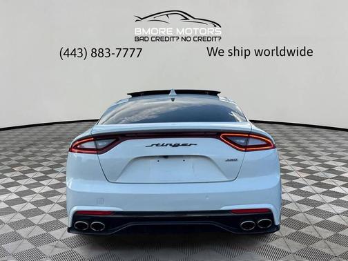 Snow White Pearl 2019 Kia Stinger Premium