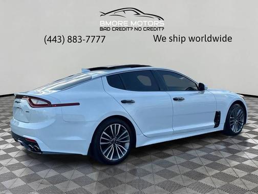 Snow White Pearl 2019 Kia Stinger Premium