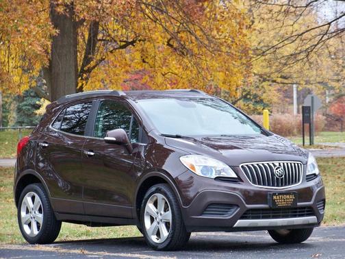 Burgundy 2015 Buick Encore Leather