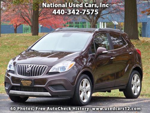 Burgundy 2015 Buick Encore Leather